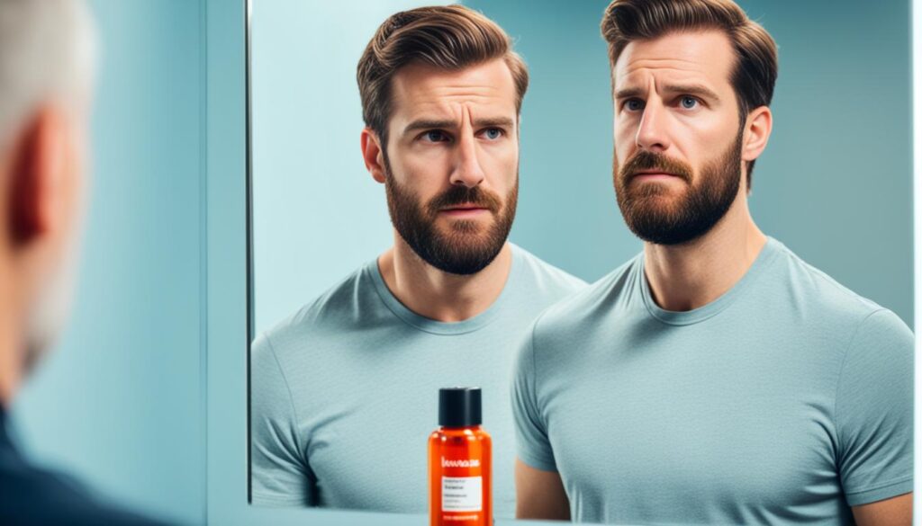 Efectos secundarios del minoxidil en la barba