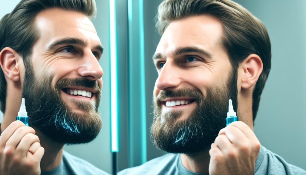 eficacia del minoxidil en el crecimiento de la barba